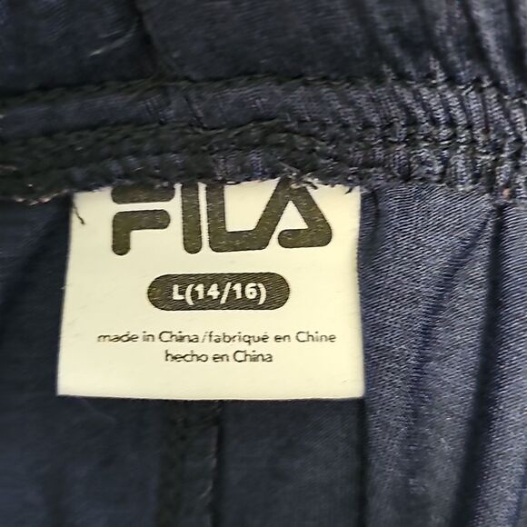 Fila Big Boys Color Block Active Shorts, Size L (14-16) - Picture 2 of 5